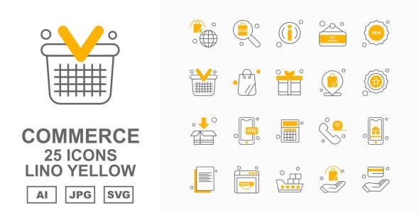 Набор иконок на тему shopping