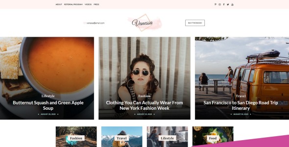 блоггинг moto cms 3 шаблон