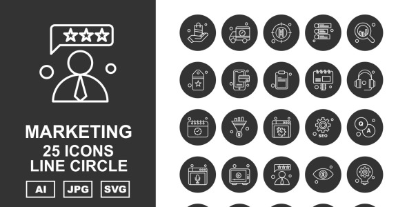 Набор иконок на тему business