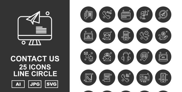 Набор иконок на тему business