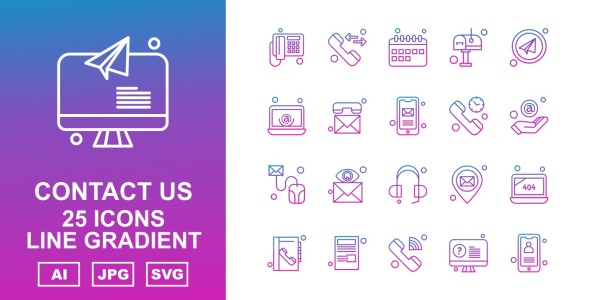 Набор иконок на тему business