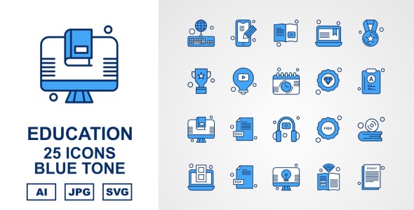 Набор иконок на тему science