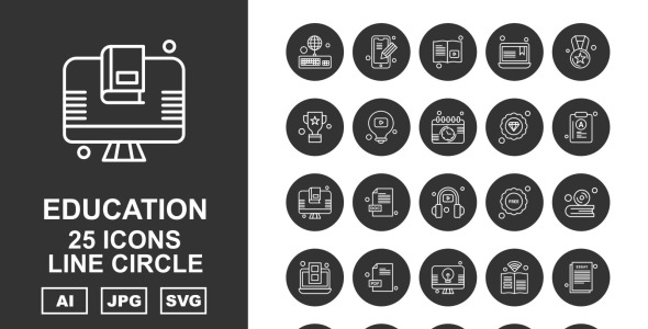 Набор иконок на тему science
