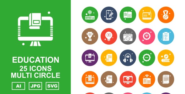 Набор иконок на тему science