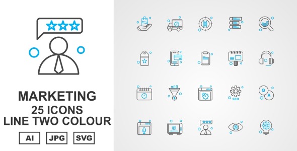 Набор иконок на тему business