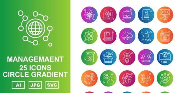 Набор иконок на тему business