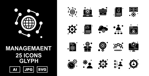 Набор иконок на тему business