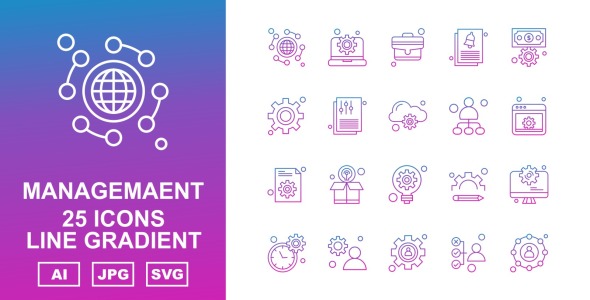 Набор иконок на тему business