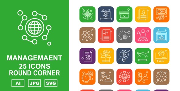 Набор иконок на тему business