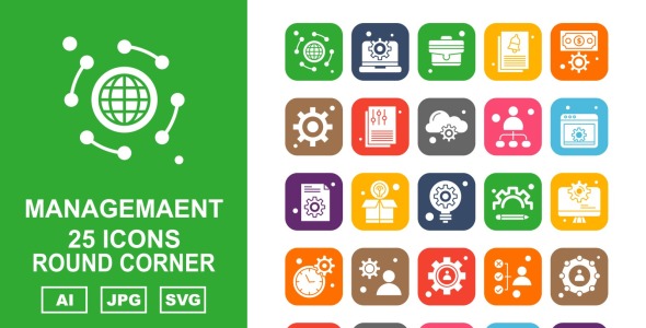 Набор иконок на тему business