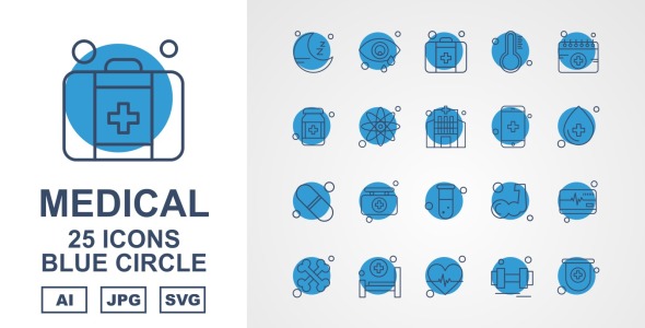 Набор иконок на тему medical