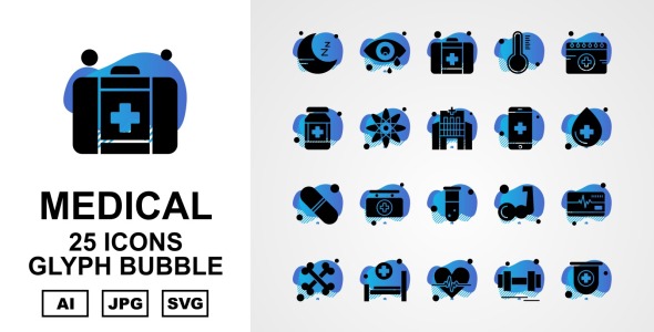 Набор иконок на тему medical