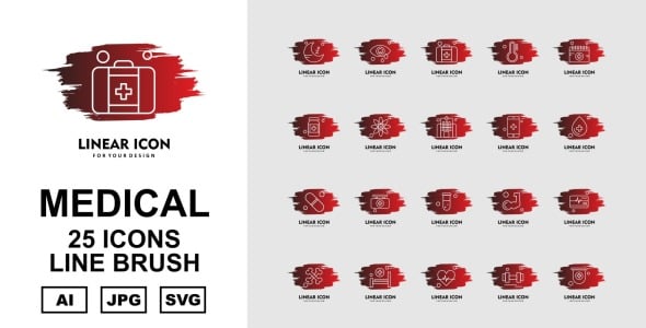 Набор иконок на тему medical