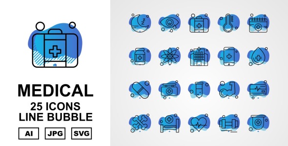 Набор иконок на тему medical