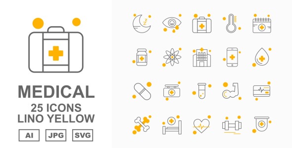 Набор иконок на тему medical