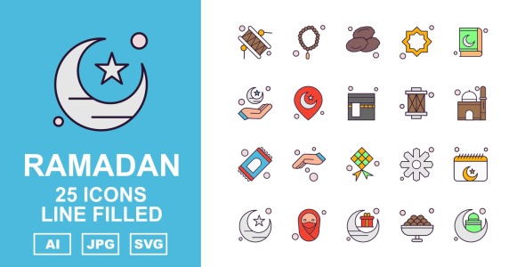 Набор иконок на тему culture