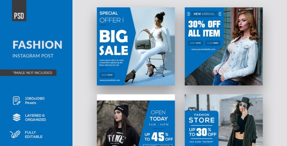 Шаблон для соцсетей на тему графика