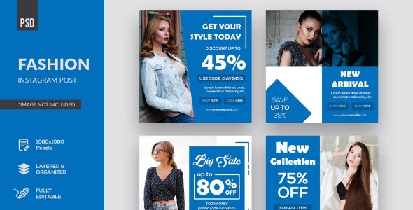 Шаблон для соцсетей на тему графика