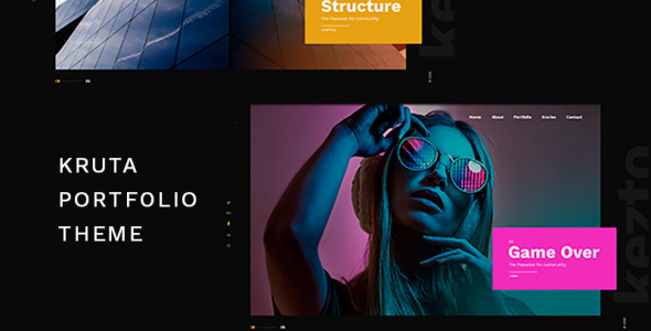 портфолио wordpress тема