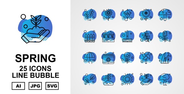 Набор иконок на тему weather