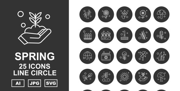 Набор иконок на тему weather