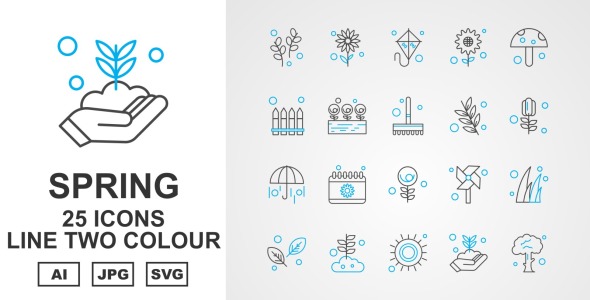 Набор иконок на тему weather