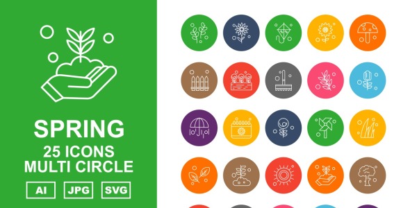 Набор иконок на тему weather