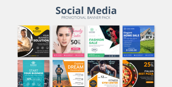 Шаблон для соцсетей на тему графика