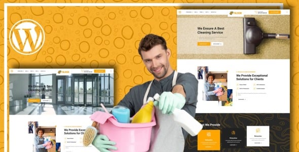 Cleaning Service WordPress Theme
