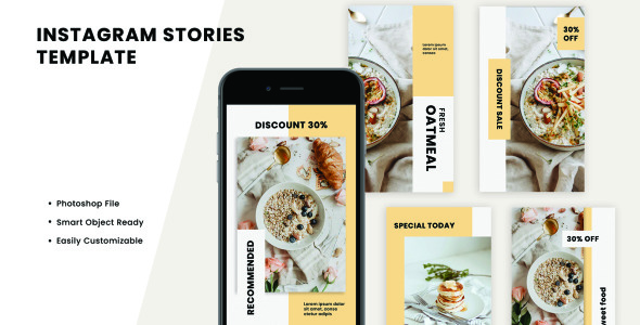 Шаблон для соцсетей на тему графика