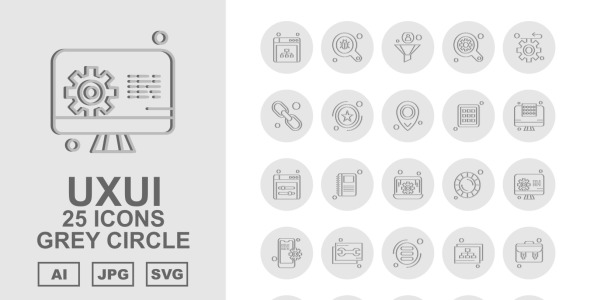 Набор иконок на тему data