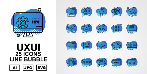 Набор иконок на тему data