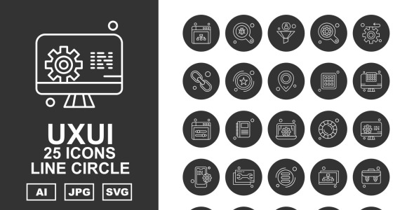 Набор иконок на тему data