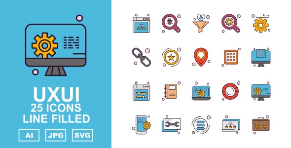 Набор иконок на тему data