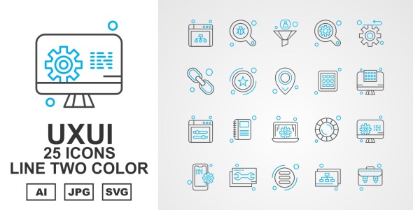 Набор иконок на тему data