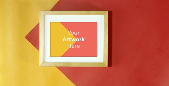 Мокап для продукта на тему графика