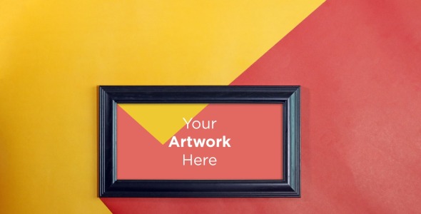 Мокап для продукта на тему графика