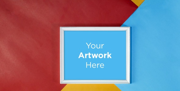 Мокап для продукта на тему графика