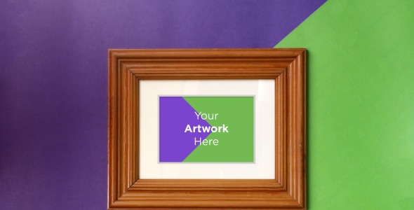 Мокап для продукта на тему графика