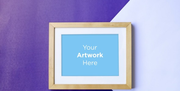 Мокап для продукта на тему графика