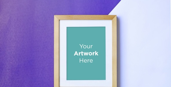 Мокап для продукта на тему графика