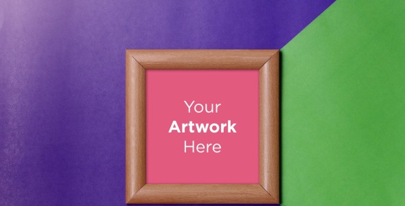 Мокап для продукта на тему графика