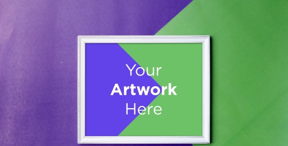 Мокап для продукта на тему графика