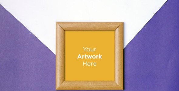 Мокап для продукта на тему графика