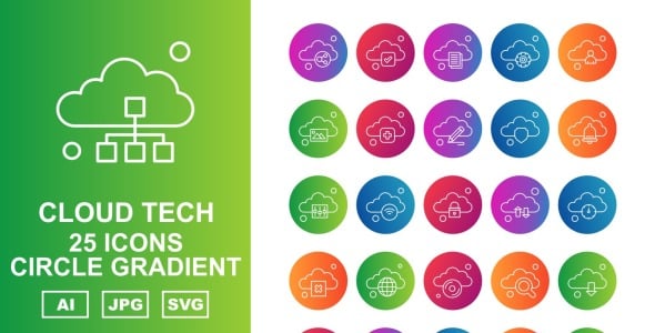 Набор иконок на тему data