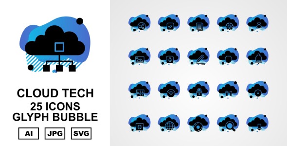 Набор иконок на тему data