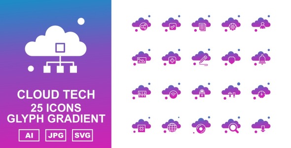 Набор иконок на тему data