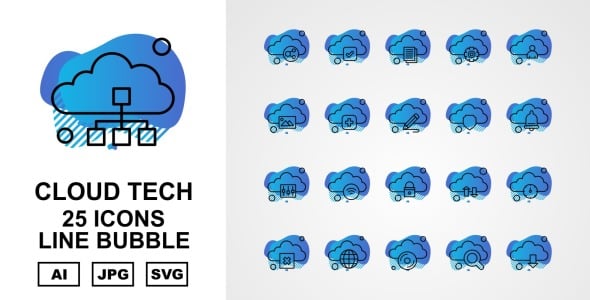 Набор иконок на тему data