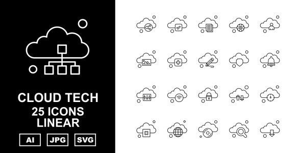 Набор иконок на тему data