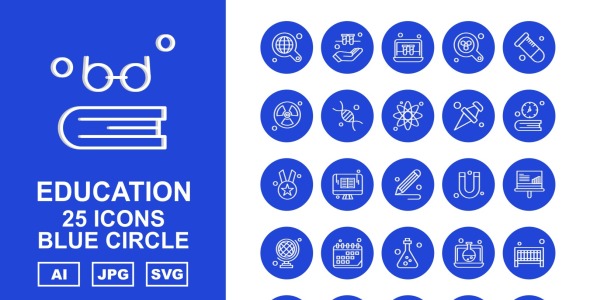 Набор иконок на тему science